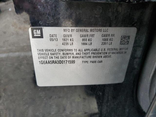 1G6AA5RA3D0171599 Cadillac ATS