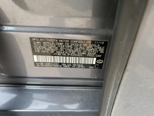 2015 LEXUS GS 350 - JTHBE1BL3FA005492