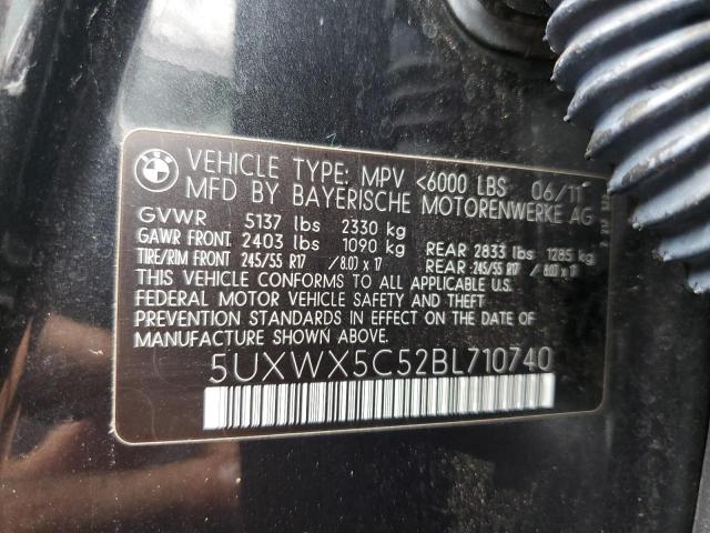 5UXWX5C52BL710740 BMW X3 Xdrive28i