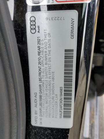 2016 AUDI S6 PREMIUM - WAUF2AFC9GN184683
