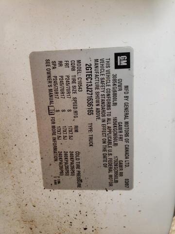 2GTEC13J271636165 GMC New Sierra C1500