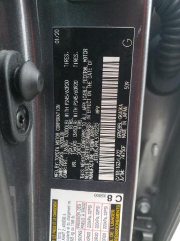 2020 TOYOTA 4RUNNER SR JTEBU5JR9L5790232