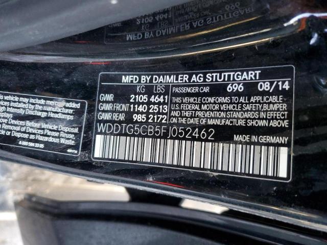 2015 MERCEDES-BENZ GLA 45 AMG - WDDTG5CB5FJ052462