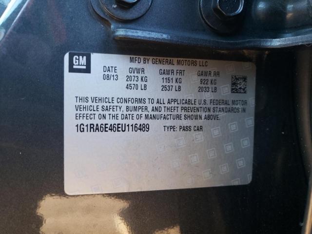 VIN 1G1RA6E46EU116489 2014 Chevrolet Volt no.12