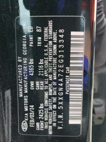 5XXGN4A72EG313348 KIA Optima