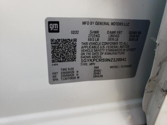 2022 CADILLAC XT6 PREMIU - 1GYKPCRS9NZ128941