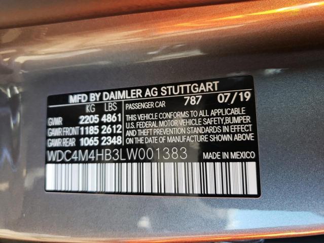 2020 MERCEDES-BENZ GLB 250 4M - WDC4M4HB3LW001383