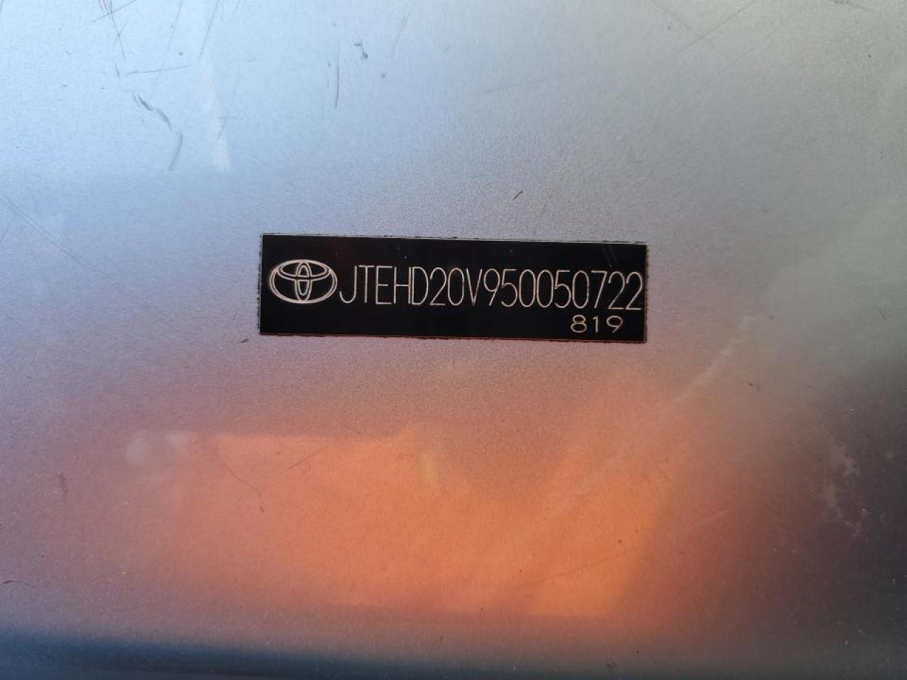 2005 TOYOTA RAV4 - JTEHD20V950050722