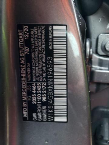2021 MERCEDES-BENZ CLA 250 - W1K5J4GBXMN196593
