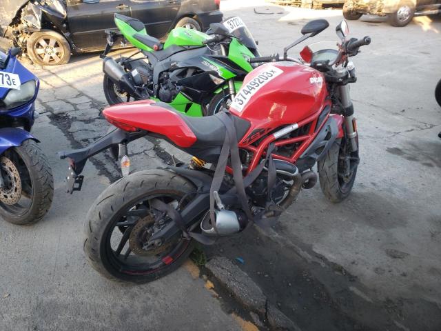 2020 DUCATI MONSTER 79 ML0MADBM8LT003754