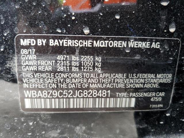 2018 BMW 330 XIGT WBA8Z9C52JG828481