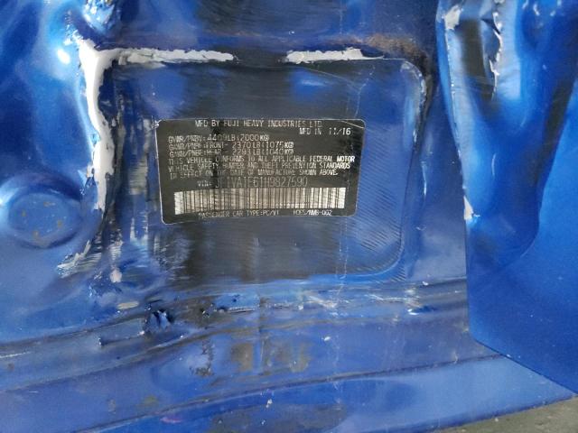 2017 SUBARU WRX PREMIU - JF1VA1E61H9827590