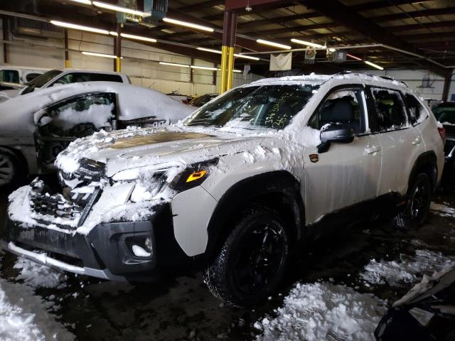 Lot #2524529604 2022 SUBARU FORESTER W salvage car