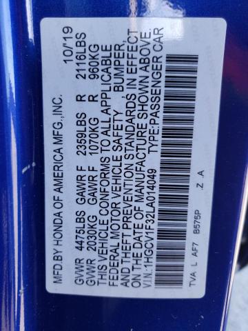 2020 HONDA ACCORD SPO 1HGCV1F32LA014049