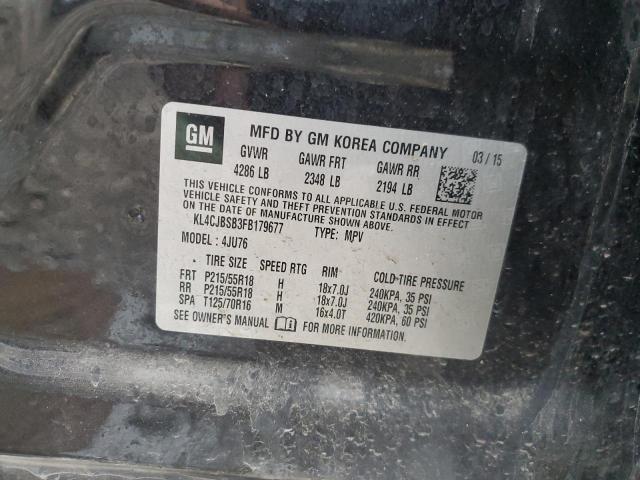 2015 BUICK ENCORE CON - KL4CJBSB3FB179677