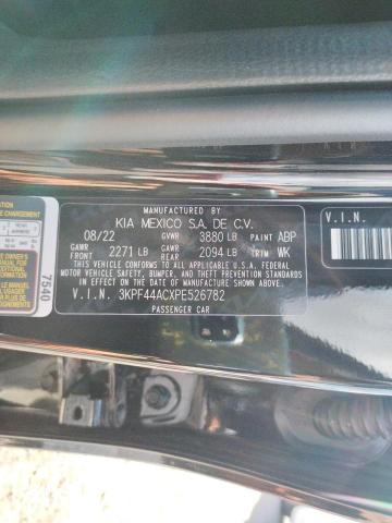 3KPF44ACXPE526782 KIA FORTE GT
