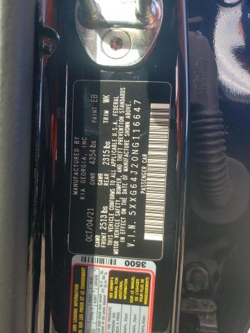 5XXG64J20NG116647 KIA K5 GT LINE