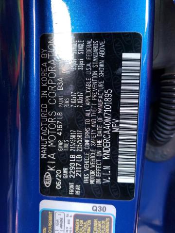 KNDERCAA0M7101895 KIA SELTOS EX