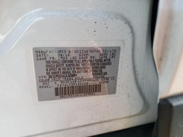 3N1CP5CUXJL529001 Nissan KICKS S