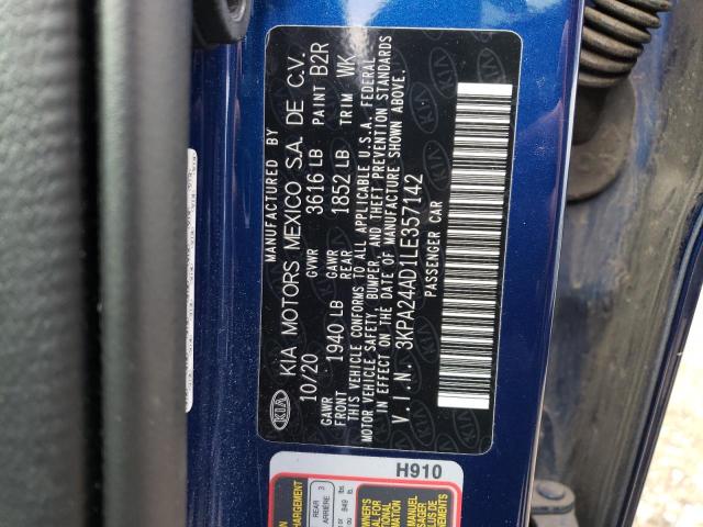 3KPA24AD1LE357142 KIA Rio
