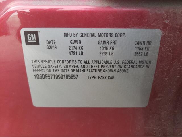 1G6DF577990165657 Cadillac CTS