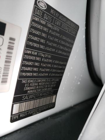 SALWR2TF8FA625172 Land Rover Range Rover Sport Sc