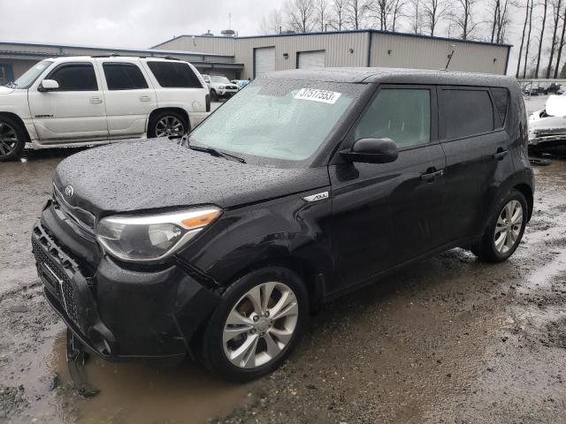 Salvage cars for sale from Copart Arlington, WA: 2016 KIA Soul +