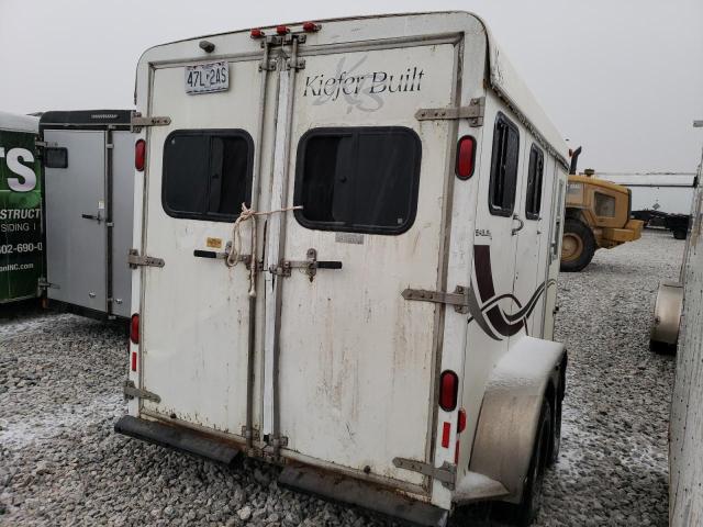 2000 TRAIL KING HORSE TRLR VIN: 1DVEH14261K038871