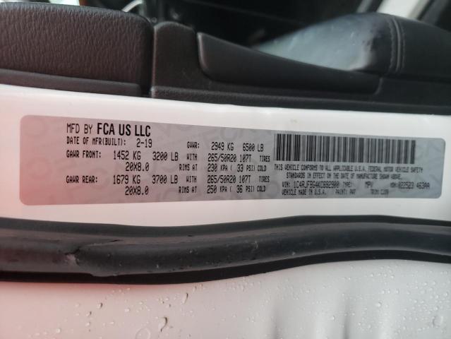 1C4RJFBG4KC692900 Jeep Grand Cherokee Limited