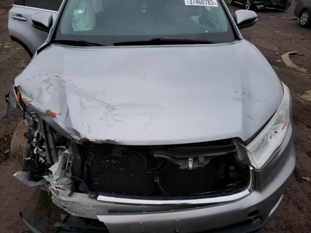 VIN 5TDJKRFH6ES022265 2014 Toyota Highlander, Xle no.11