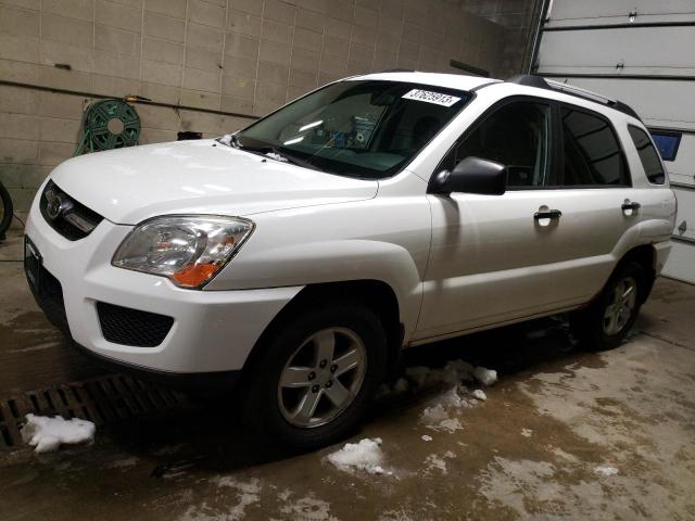Salvage cars for sale from Copart Blaine, MN: 2009 KIA Sportage LX