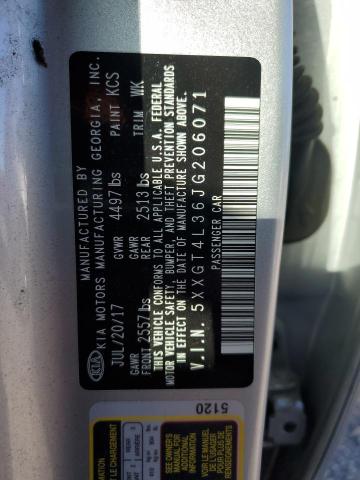 5XXGT4L36JG206071 KIA Optima Lx