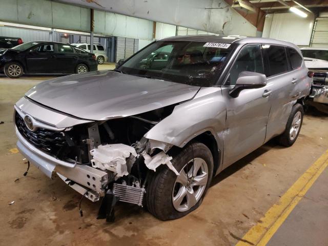 Salvage cars for sale from Copart Mocksville, NC: 2021 Toyota Highlander