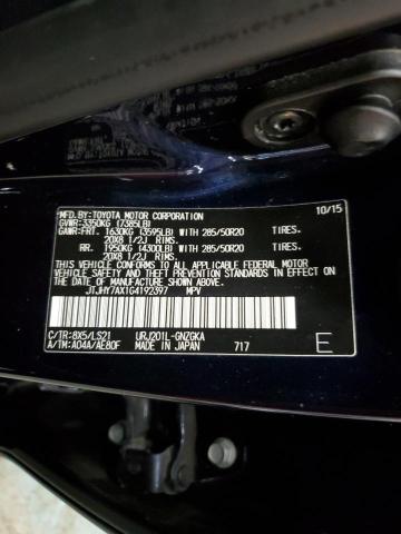2016 LEXUS LX 570 JTJHY7AX1G4192397