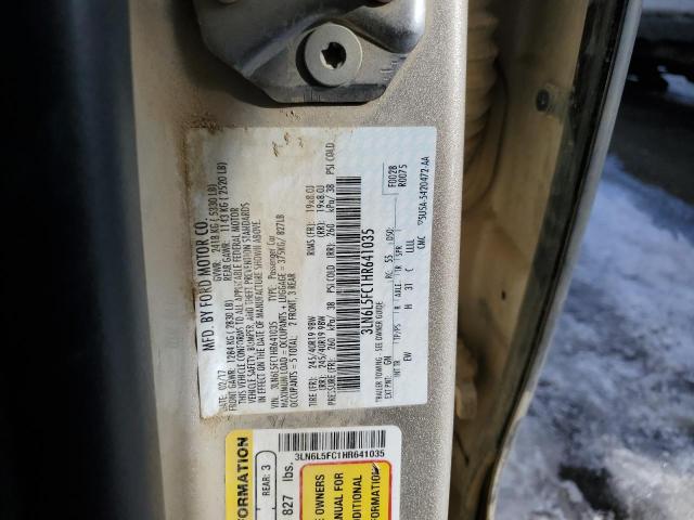 3LN6L5FC1HR641035 Lincoln Mkz Reserve