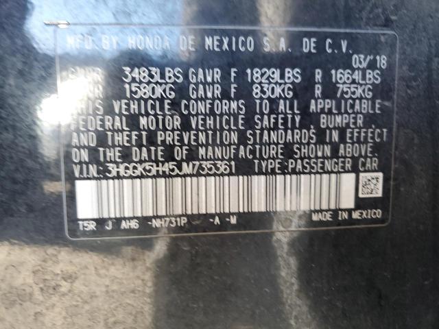 2018 HONDA FIT LX 3HGGK5H45JM735361