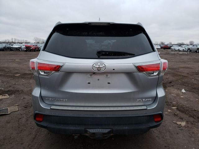 VIN 5TDJKRFH6ES022265 2014 Toyota Highlander, Xle no.6