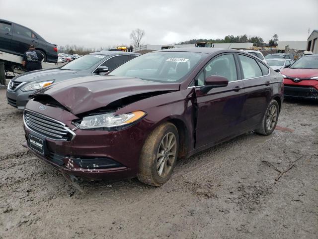 Ford Fusion salvage cars for sale: 2017 Ford Fusion SE