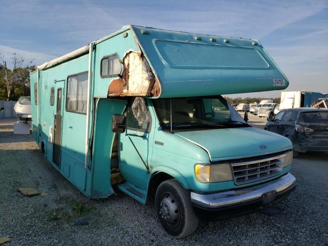 Salvage cars for sale from Copart Apopka, FL: 1996 Ford Econoline E350 Cutaway Van