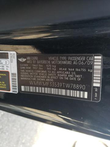 WMWMF33539TW78890 Mini Cooper
