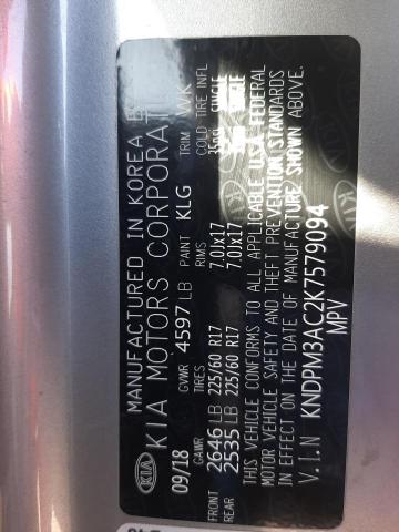 KNDPM3AC2K7579094 KIA Sportage Lx