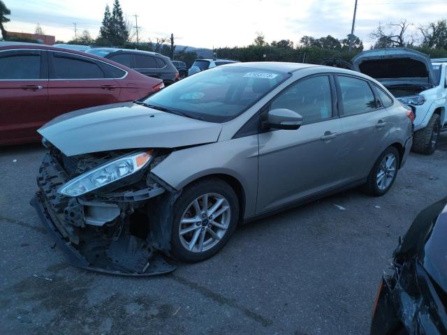 Salvage cars for sale from Copart San Martin, CA: 2015 Ford Focus SE