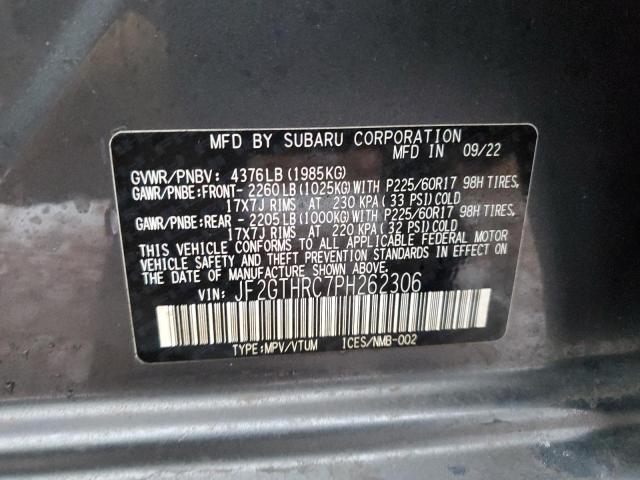 JF2GTHRC7PH262306 Subaru Crosstrek Sport