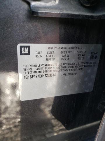 2017 CHEVROLET CRUZE PREM - 1G1BF5SMXH7263614