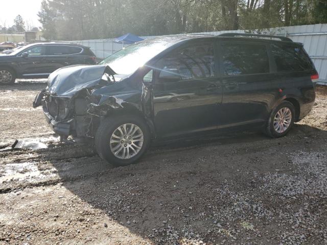 Salvage cars for sale from Copart Knightdale, NC: 2013 Toyota Sienna XLE