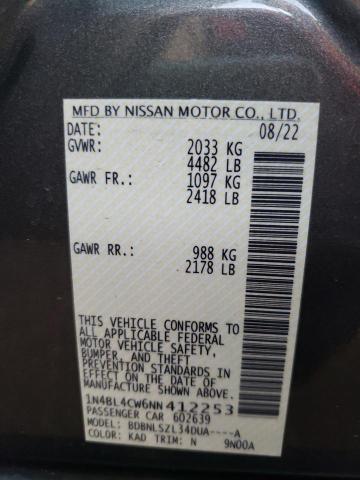 1N4BL4CW6NN412253 Nissan ALTIMA SR