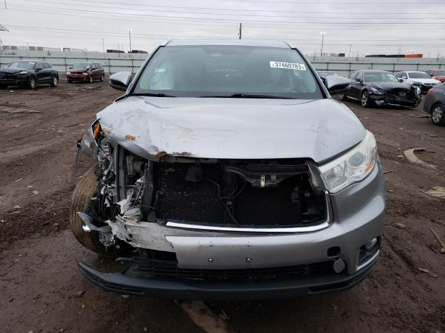 VIN 5TDJKRFH6ES022265 2014 Toyota Highlander, Xle no.5