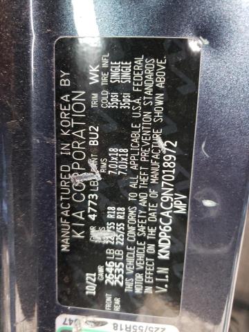 KNDP6CAC9N7018972 KIA Sportage