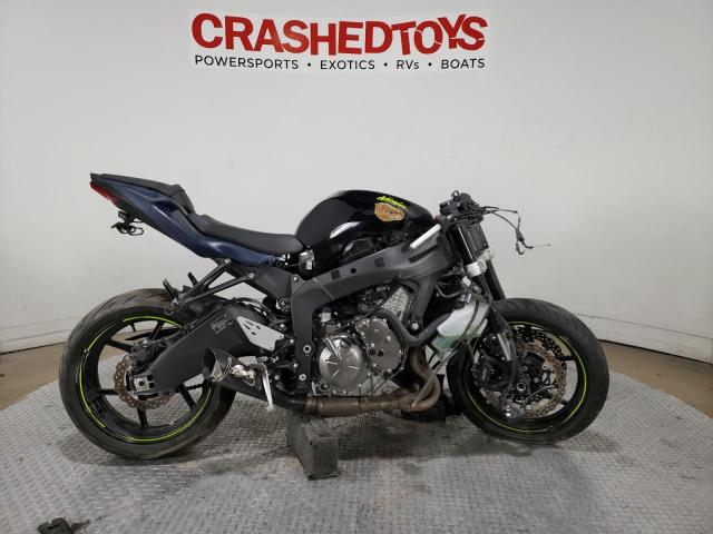 Salvage motorcycles for sale at Dallas, TX auction: 2023 Kawasaki ZX636 K