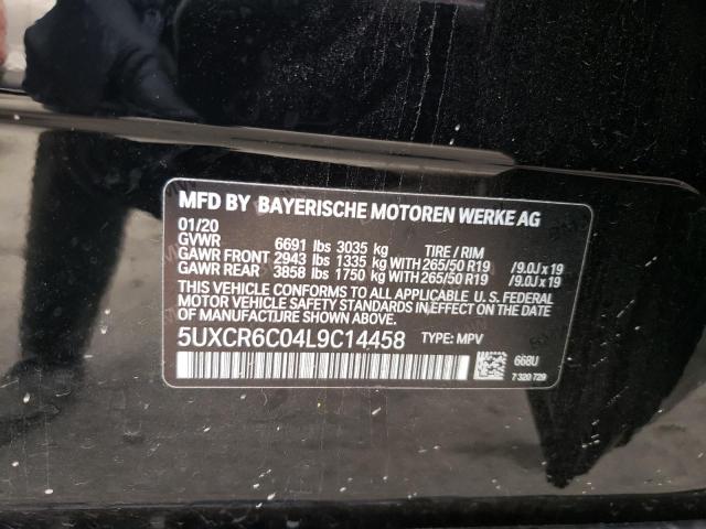 5UXCR6C04L9C14458 2020 BMW X5, photo no. 14